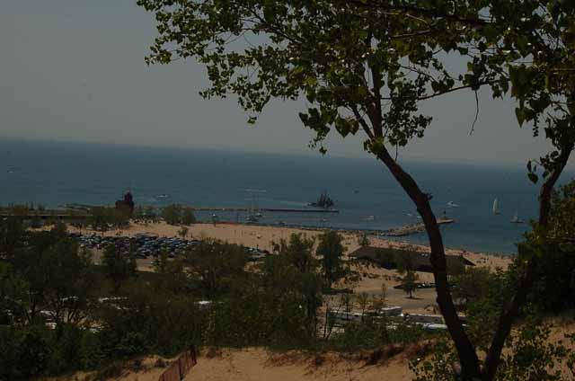Holland State Parkk from Mt. Pisgah